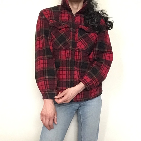 Red Plaid Jacket - Picture 7 of 16
